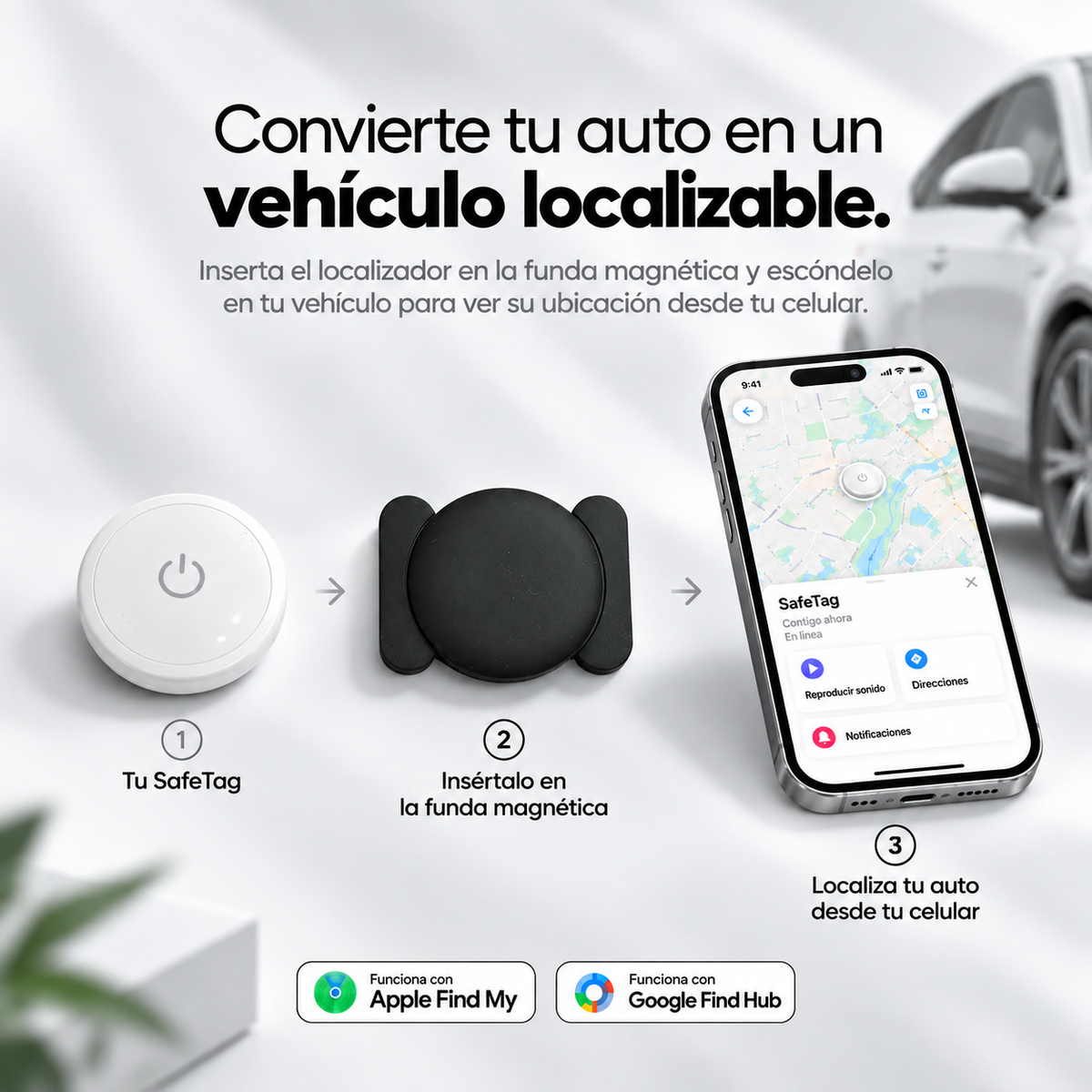 SafeTag One | Localizador inteligente